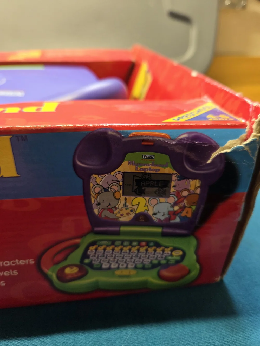 Mouseland Laptop Kids Toy - Purple/Green/Orange